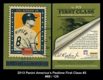 2013 Panini Americas Pastime First Class #3