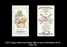 2013 Topps Allen and Ginter Mini A and G Red Back #118