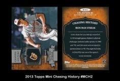 2013 Topps Mini Chasing History #MCH2