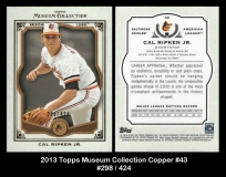 2013 Topps Museum Collection Copper #43