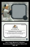 2013 Topps Museum Collection Momentous Material Jumbo Relics #CR