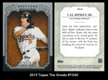 2013 Topps The Greats #TG30