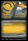 2014 Topps Trajectory Autographs #TACR