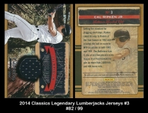 2014 Classics Legendary Lumberjacks Jerseys #3