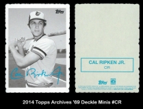 2014 Topps Archives '69 Deckle Minis #CR