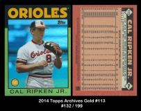 2014 Topps Archives Gold #113