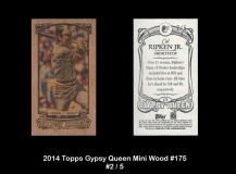 2014 Topps Gypsy Queen Mini Wood #175