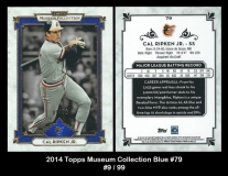 2014 Topps Museum Collection Blue #79