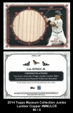 2014 Topps Museum Collection Jumbo Lumber Copper #MMJLCR