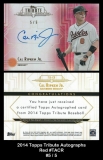 2014 Topps Tribute Autographs Red #TACR