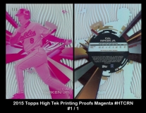 2015 Topps High Tek Printing Proofs Magenta #HTCRN