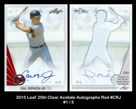 2015-Leaf-25th-Clear-Acetate-Autographs-Red-CRJ