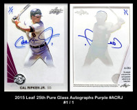 2015-Leaf-25th-Pure-Glass-Autographs-Purple-ACRJ