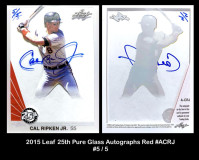 2015-Leaf-25th-Pure-Glass-Autographs-Red-ACRJ