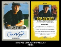 2015 Pop Century Silver #BACRJ