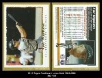 2015 Topps Cardboard Icons Gold 1995 #588