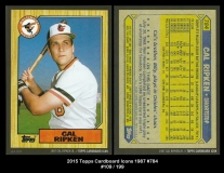 2015 Topps Cardboard Icons 1987 #784