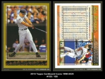 2015 Topps Cardboard Icons 1998 #320