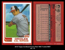 2015 Topps Cardboard Icons Red 1982 Traded #98T