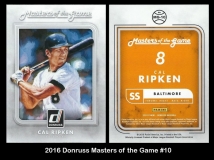 2016 Donruss Masters of the Game #10