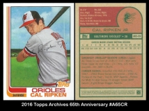 2016 Topps Archives 65th Anniversary #A65CR