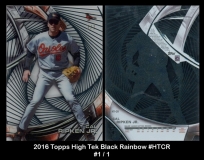 2016 Topps High Tek Black Rainbow #HTCR