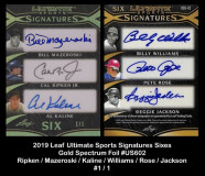 2019-Leaf-Ultimate-Sports-Signatures-Sixes-Gold-Spectrum-Foil-US602