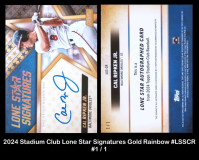 2024-Stadium-Club-Lone-Star-Signatures-Gold-Rainbow-LSSCR