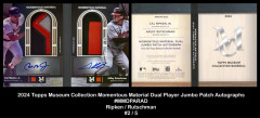 2024-Topps-Museum-Collection-Momentous-Material-Dual-Player-Jumbo-Patch-Autographs-MMDPARAD