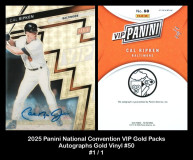 2025-Panini-National-Convention-VIP-Gold-Packs-Autographs-Gold-Vinyl-50