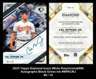 2025-Topps-Diamond-Icons-White-PolychromatINK-Autographs-Black-Green-Ink-WPACRJ