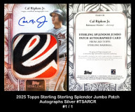 2025-Topps-Sterling-Sterling-Slendor-Jumbo-Patch-Autographs-Silver-TSARCR