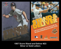 1997-Score-Stand-and-Deliver-23-Silver-with-Gold-Letters