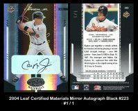 2004-Leaf-Certified-Materials-Mirror-Autograph-Black-223