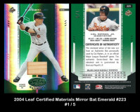 2004-Leaf-Certified-Materials-Mirror-Bat-Emerald-223