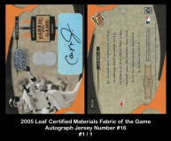 2005-Leaf-Certified-Materials-Fabric-of-the-Game-Autograph-Jersey-Number-16