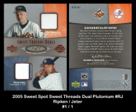 2005-Sweet-Spot-Sweet-Threads-Dual-Plutonium-RJ