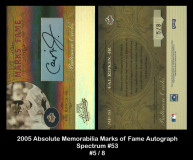 2005-Absolute-Memorabilia-Marks-of-Fame-Autograph-Spectrum-53