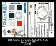 2005-Absolute-Memorabilia-Tools-of-the-Trade-Swatch-Five-073