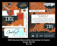 2005-Absolute-Memorabilia-Absolutely-Ink-Swatch-Single-AI109