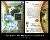 2005-Artifacts-MLB-Rare-Apparel-Autographs-CR