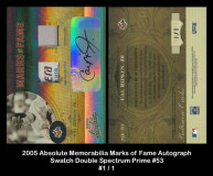 2005-Absolute-Memorabilia-Marks-of-Fame-Autograph-Double-Spectrum-Prime-53