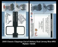2005-Classic-Clippings-Cut-of-History-Dual-Jersey-Blue-RS5
