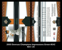 2005-Donruss-Champions-Impressions-Green-242