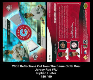 2005-Reflections-Cut-From-The-Same-Cloth-Dual-Jersey-Red-RJ