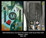 2005-Reflections-Cut-From-The-Same-Cloth-Dual-Patch-JR