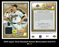 2005-Upper-Deck-Baseball-Heroes-Memorabilia-Gold-12