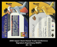 2005-Upper-Deck-Hawaii-Trade-Conference-Signature-Supremecy-SSP4