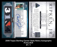 2006-Topps-Sterling-Career-Stats-Relics-Autographs-Prime-CR