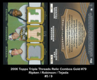 2006-Topps-Triple-Threads-Relic-Combos-Gold-079